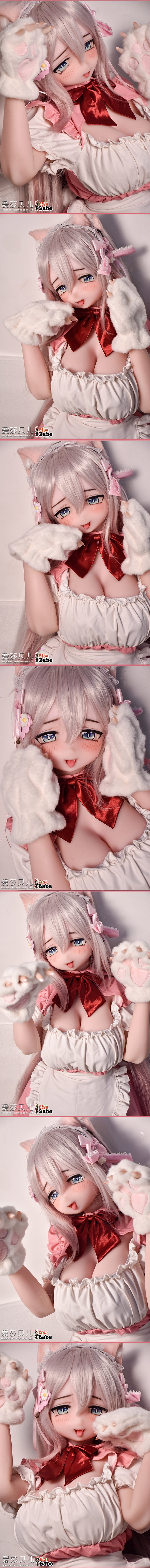 ElsaBabe 148cm Anime Doll Platinum Silicone Love Doll Adult Toy With Metal Skeleton, Utagawa Miki