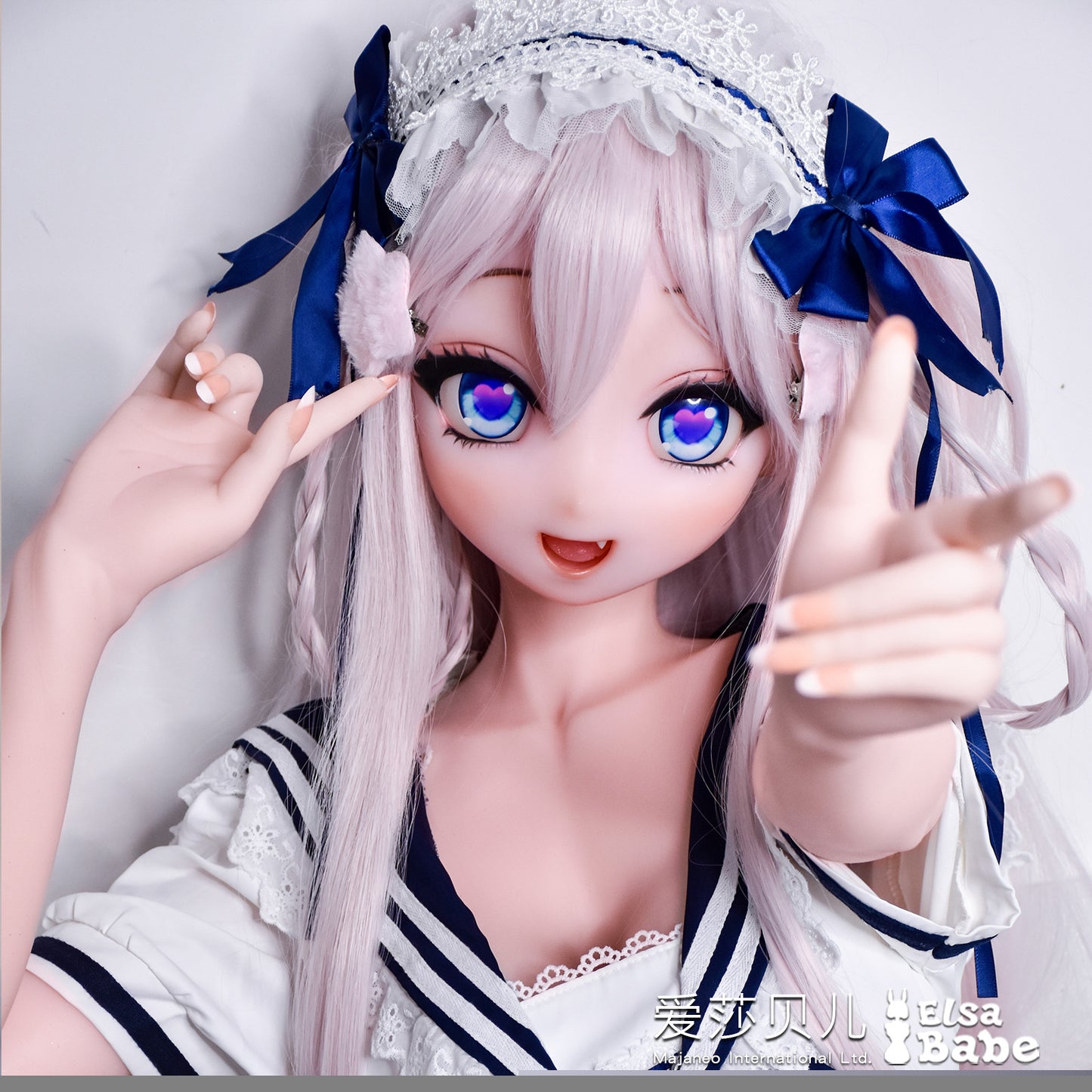 ElsaBabe 148cm Anime Doll Platinum Silicone Love Doll Adult Toy With Metal Skeleton, Saitou Yukie