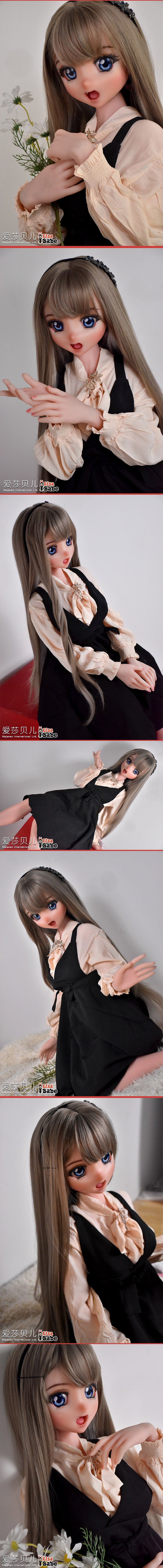 ElsaBabe 102cm Anime Doll Platinum Silicone Love Doll Adult Toy With Metal Skeleton, Koizumi Nene