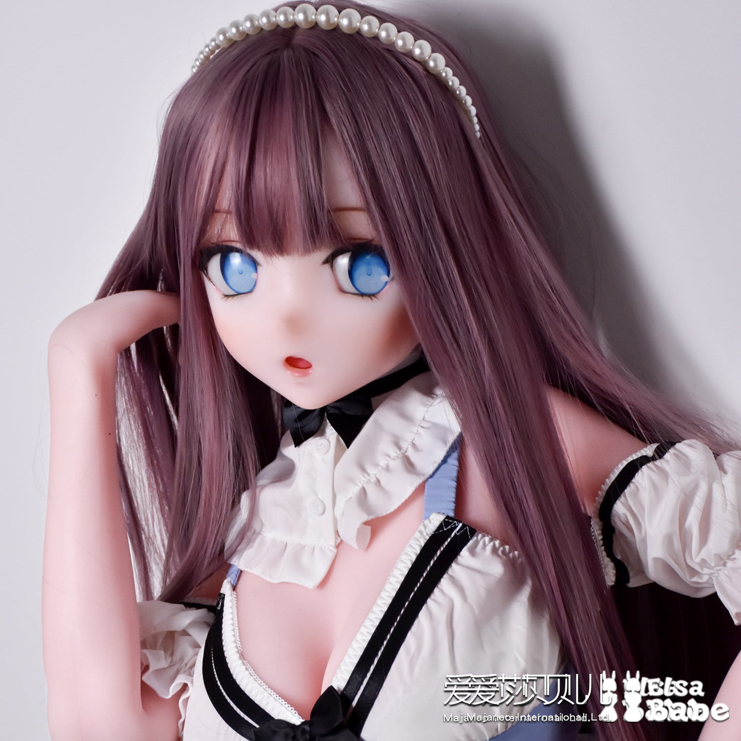 ElsaBabe 165cm Anime Doll Platinum Silicone Sex Doll Erotic Toy With Metal Skeleton, Mogami Maaya