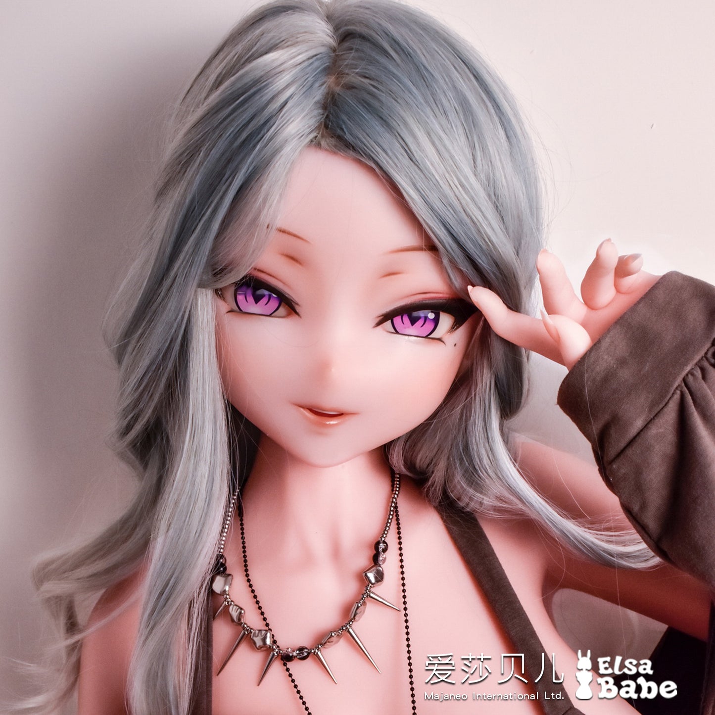 ElsaBabe 160cm Anime Doll Platinum Silicone Love Doll Adult Toy With Metal Skeleton, Kira Chiyuki