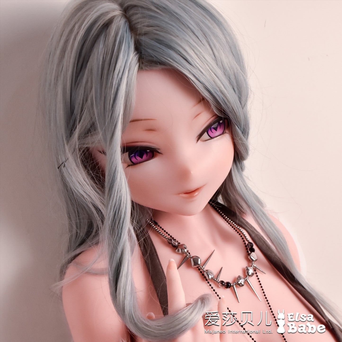 ElsaBabe 160cm Anime Doll Platinum Silicone Love Doll Adult Toy With Metal Skeleton, Kira Chiyuki