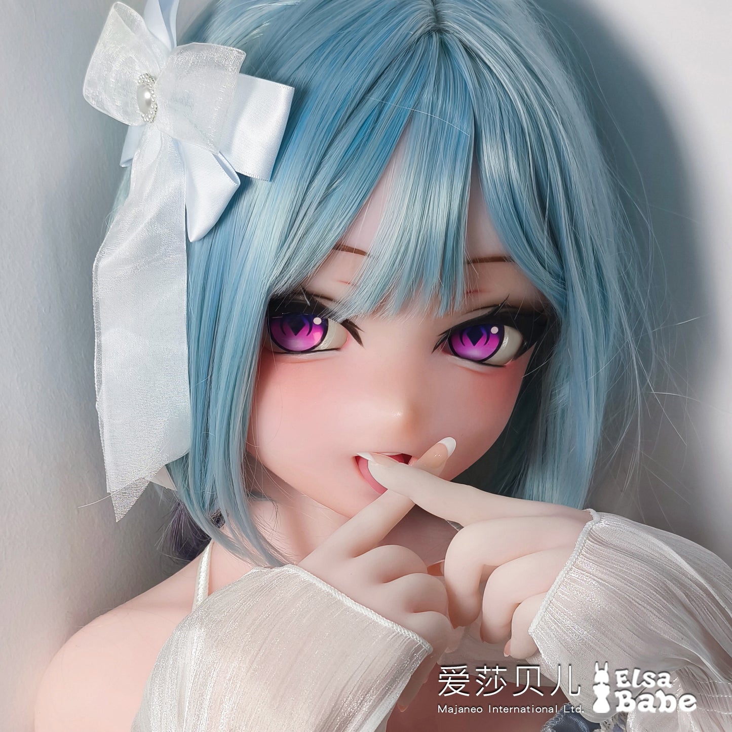 ElsaBabe 157cm Anime Doll Platinum Silicone Love Doll Adult Toy With Metal Skeleton, Asakura Marie