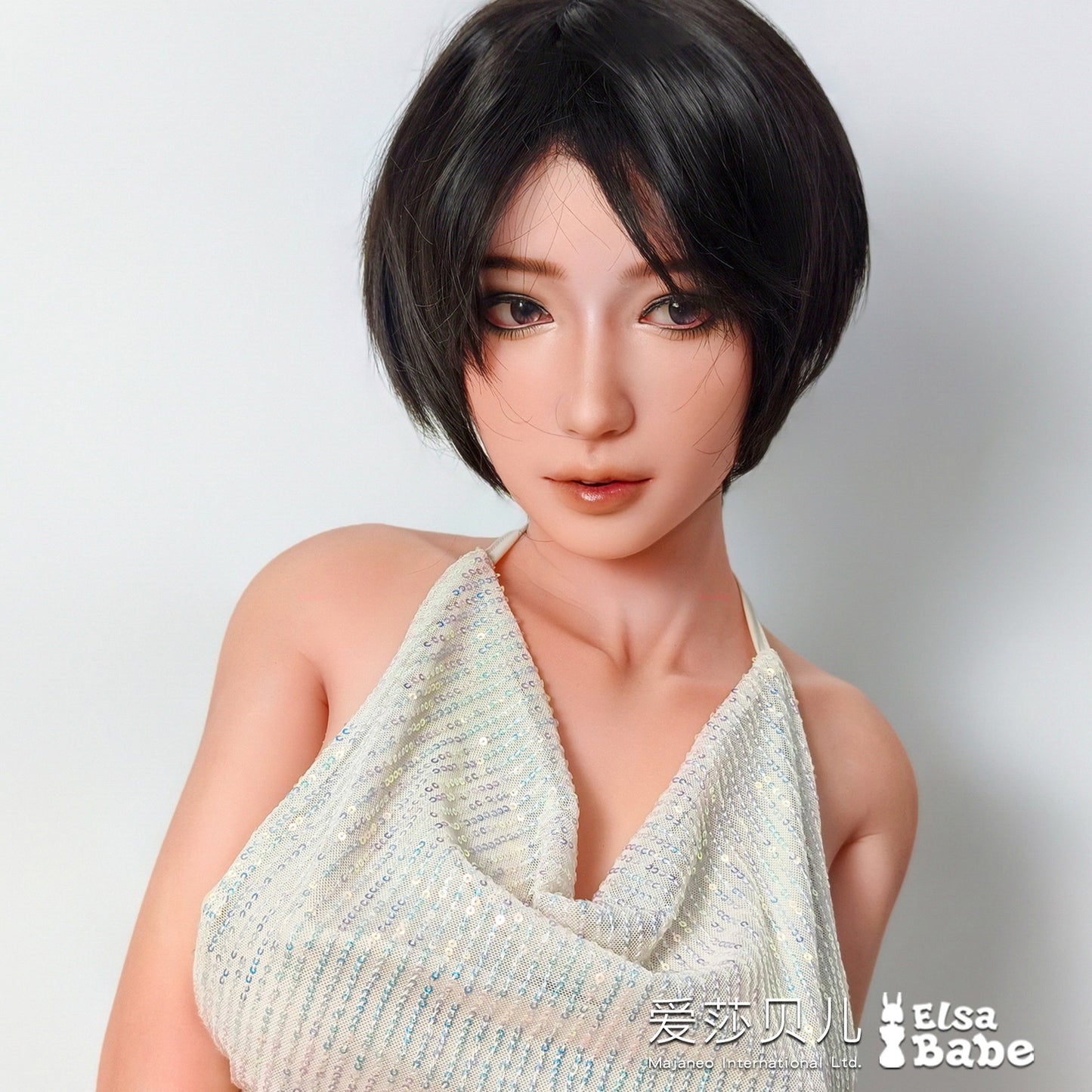 ElsaBabe 83cm Torso ACG Doll Platinum Silicone Love Doll Adult Toy With Metal Skeleton, Ishihara Minako
