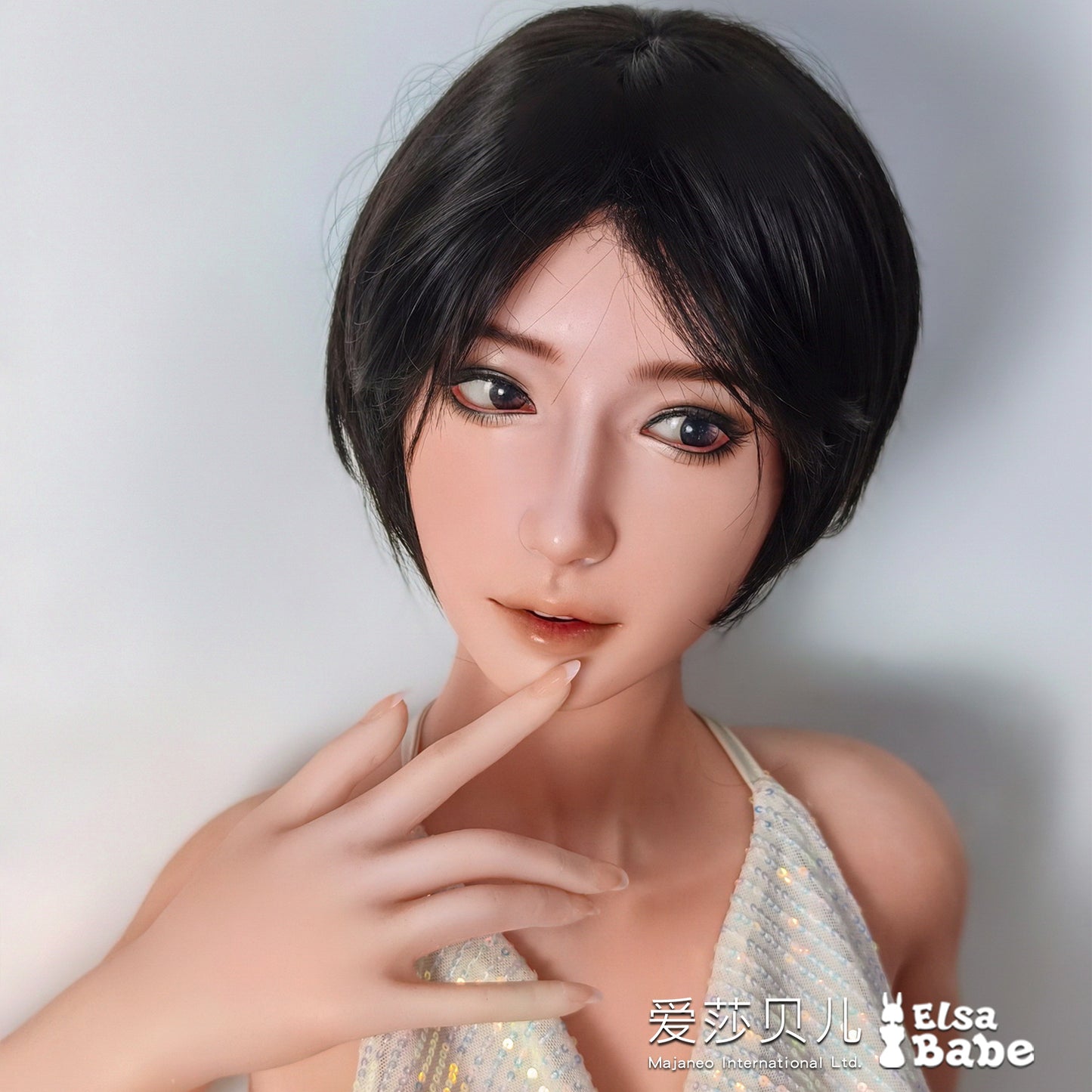 ElsaBabe 83cm Torso ACG Doll Platinum Silicone Love Doll Adult Toy With Metal Skeleton, Ishihara Minako