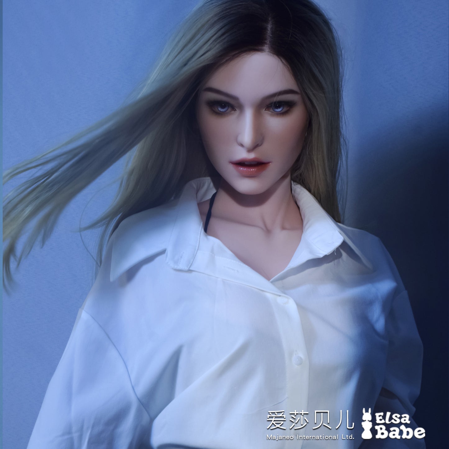 ElsaBabe 165cm Realistic ACG Doll Platinum Silicone Sex Doll Erotic Toy With Metal Skeleton, Tyler Grande