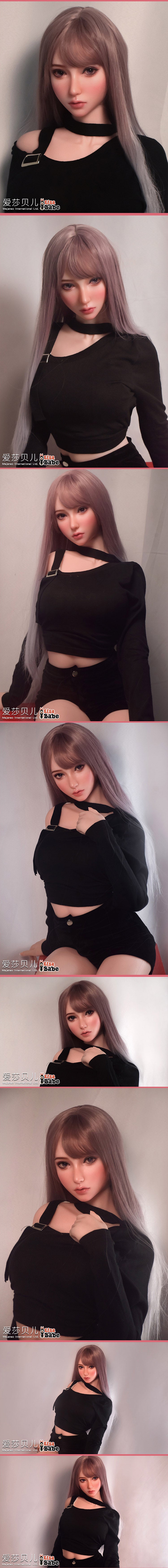 ElsaBabe 165cm Realistic ACG Doll Platinum Silicone Love Doll Adult Toy With Metal Skeleton, Mizushima Suzuran
