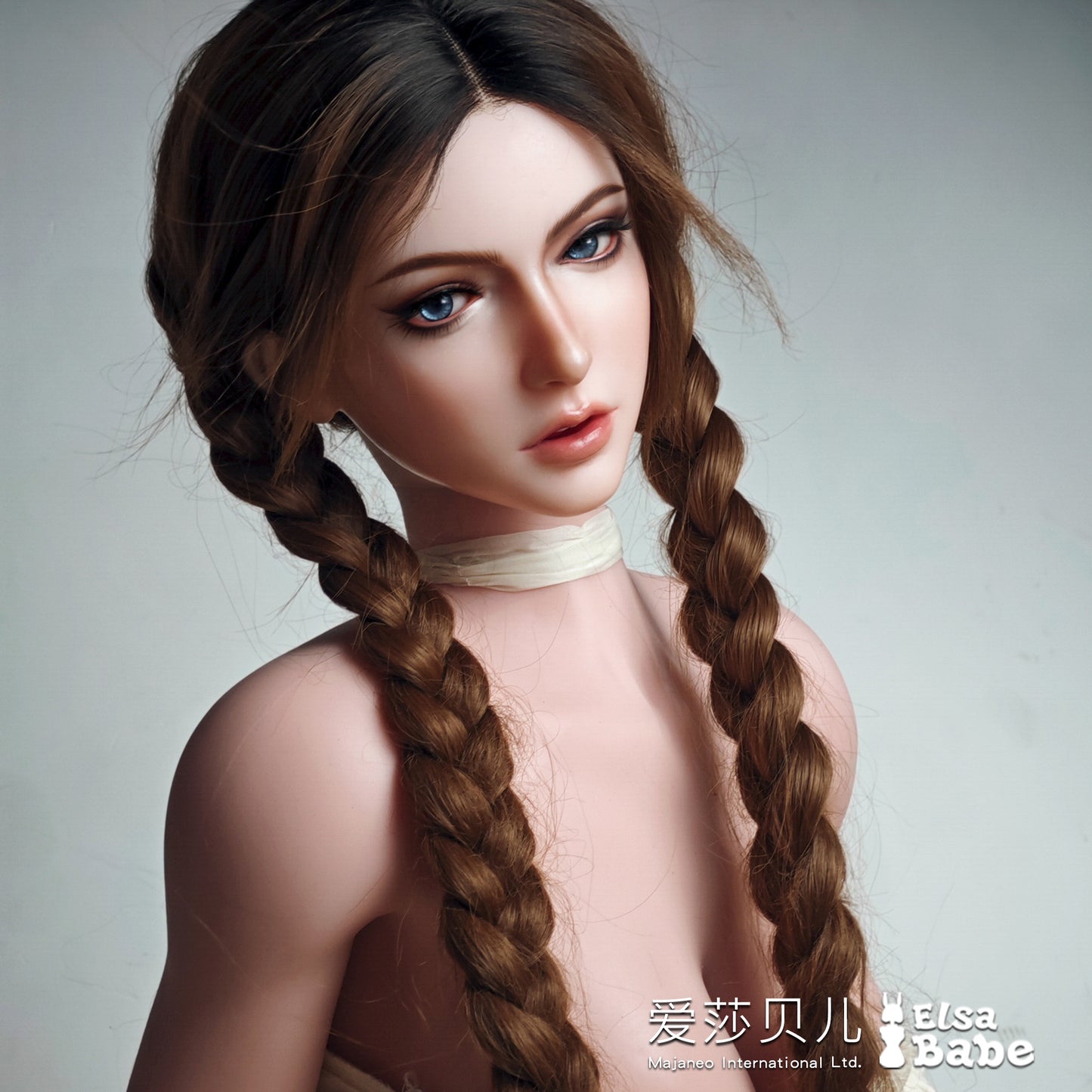 ElsaBabe 157cm Realistic ACG Doll Platinum Silicone Love Doll Adult Toy With Metal Skeleton, Kat Baccarin