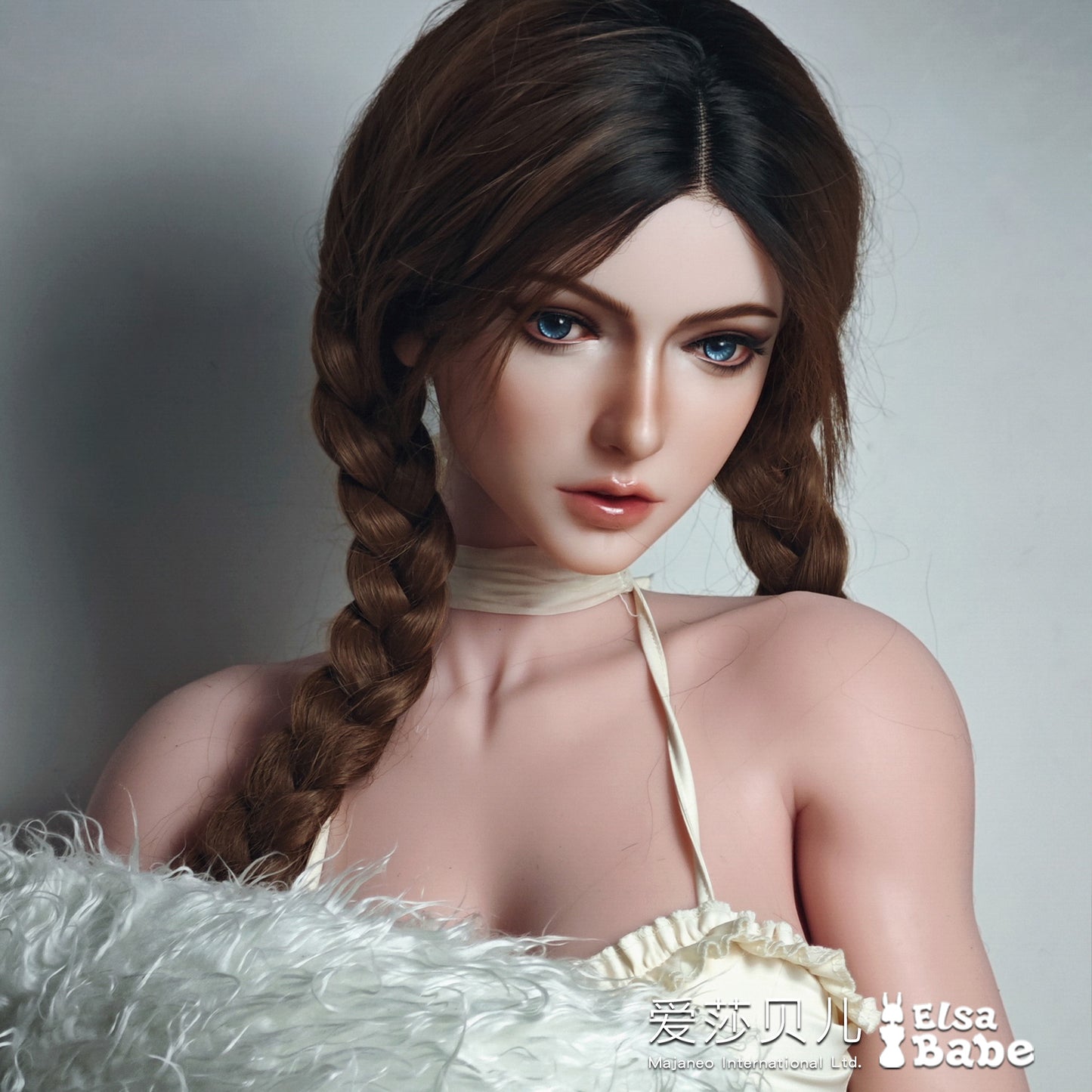 ElsaBabe 157cm Realistic ACG Doll Platinum Silicone Love Doll Adult Toy With Metal Skeleton, Kat Baccarin