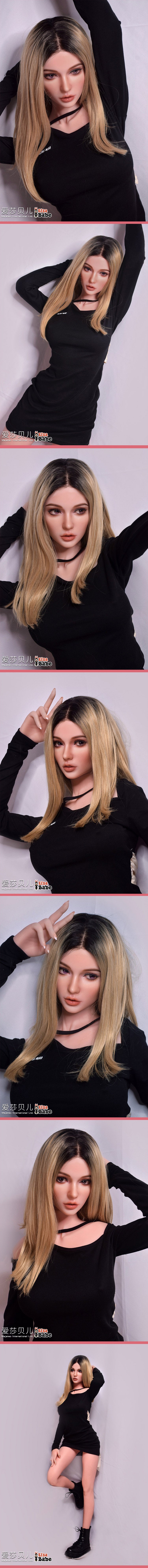 ElsaBabe 165cm Realistic ACG Doll Platinum Silicone Love Doll Adult Toy With Metal Skeleton, Ivanka Ricci