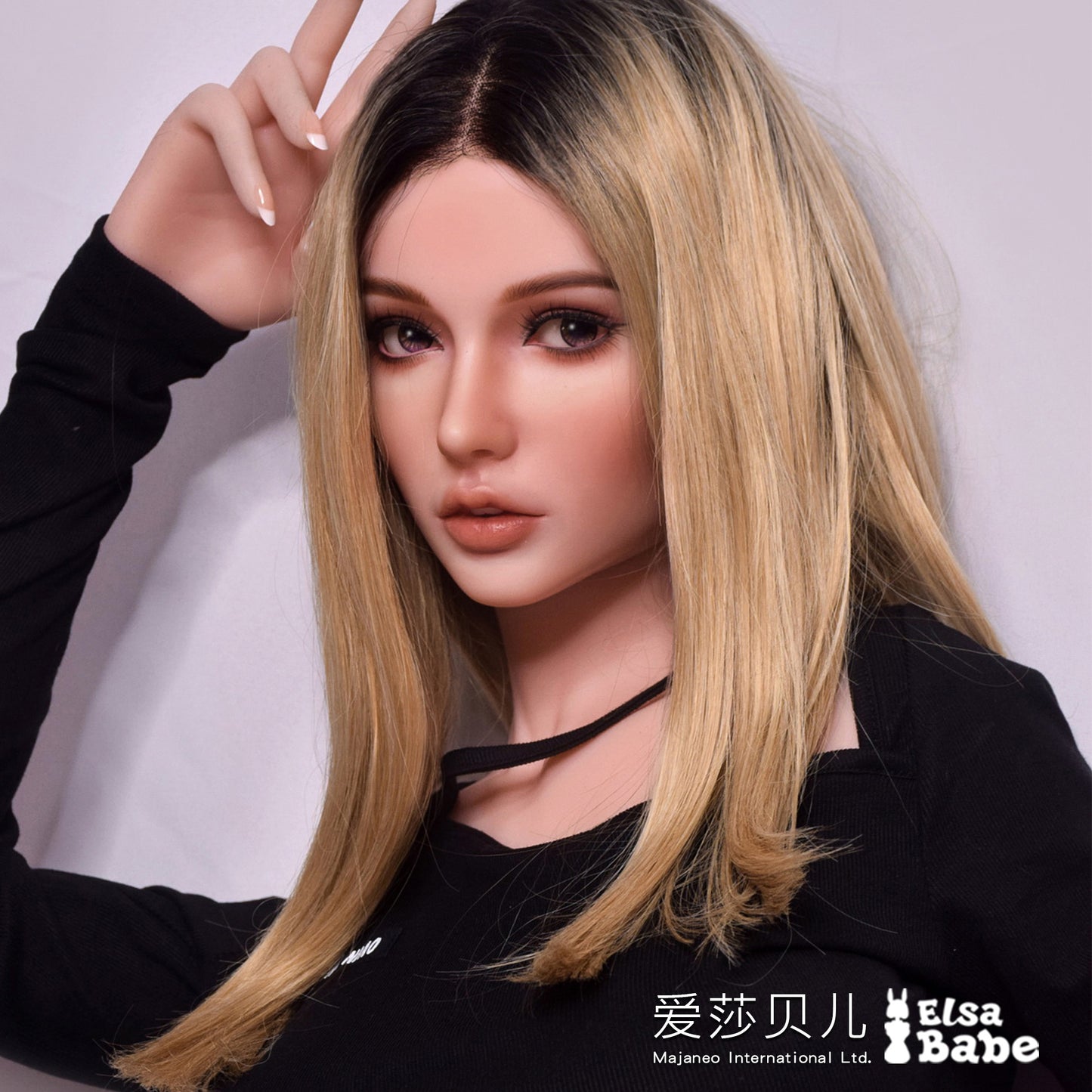 ElsaBabe 83cm Torso ACG Doll Platinum Silicone Love Doll Adult Toy With Metal Skeleton, Ivanka Ricci