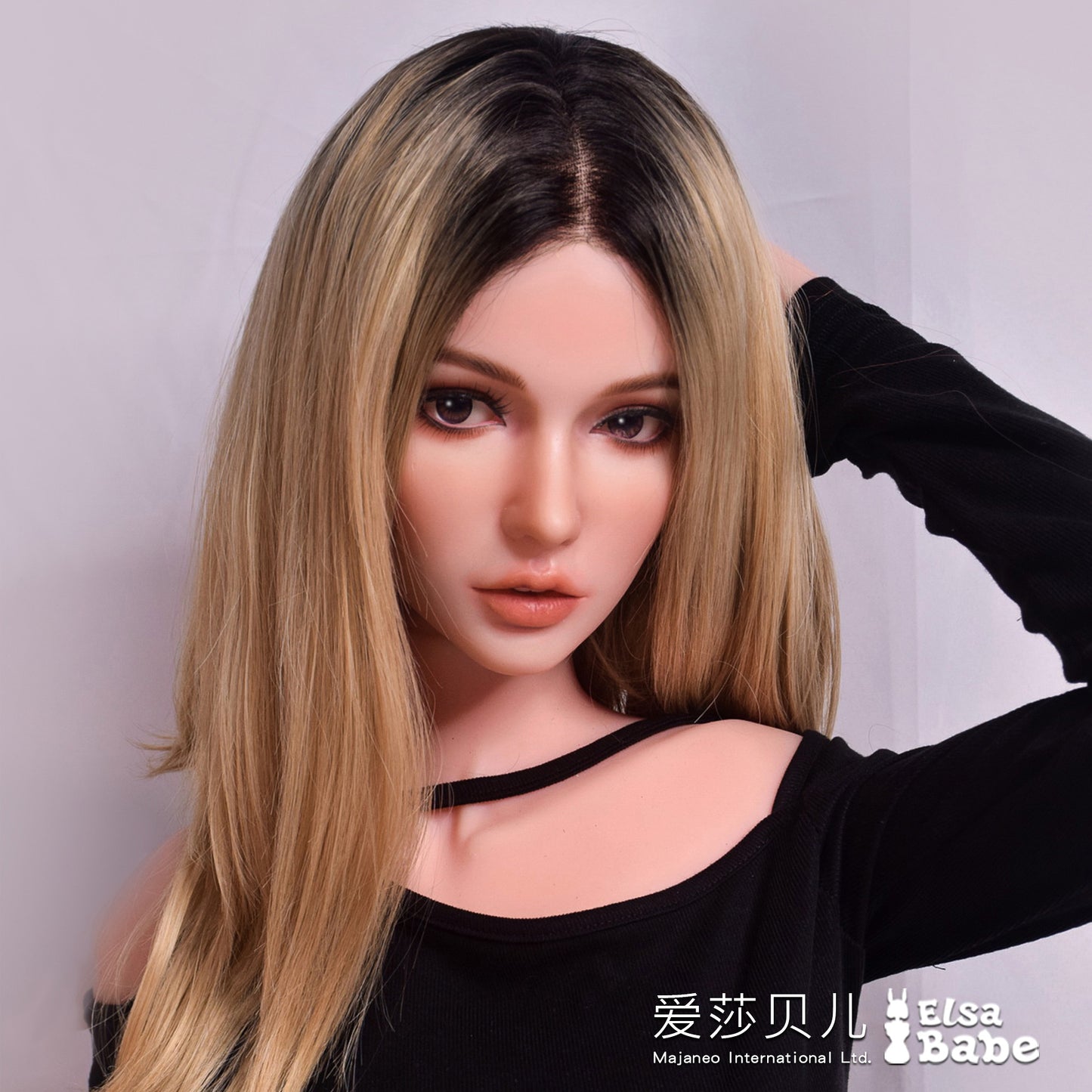 ElsaBabe 83cm Torso ACG Doll Platinum Silicone Love Doll Adult Toy With Metal Skeleton, Ivanka Ricci