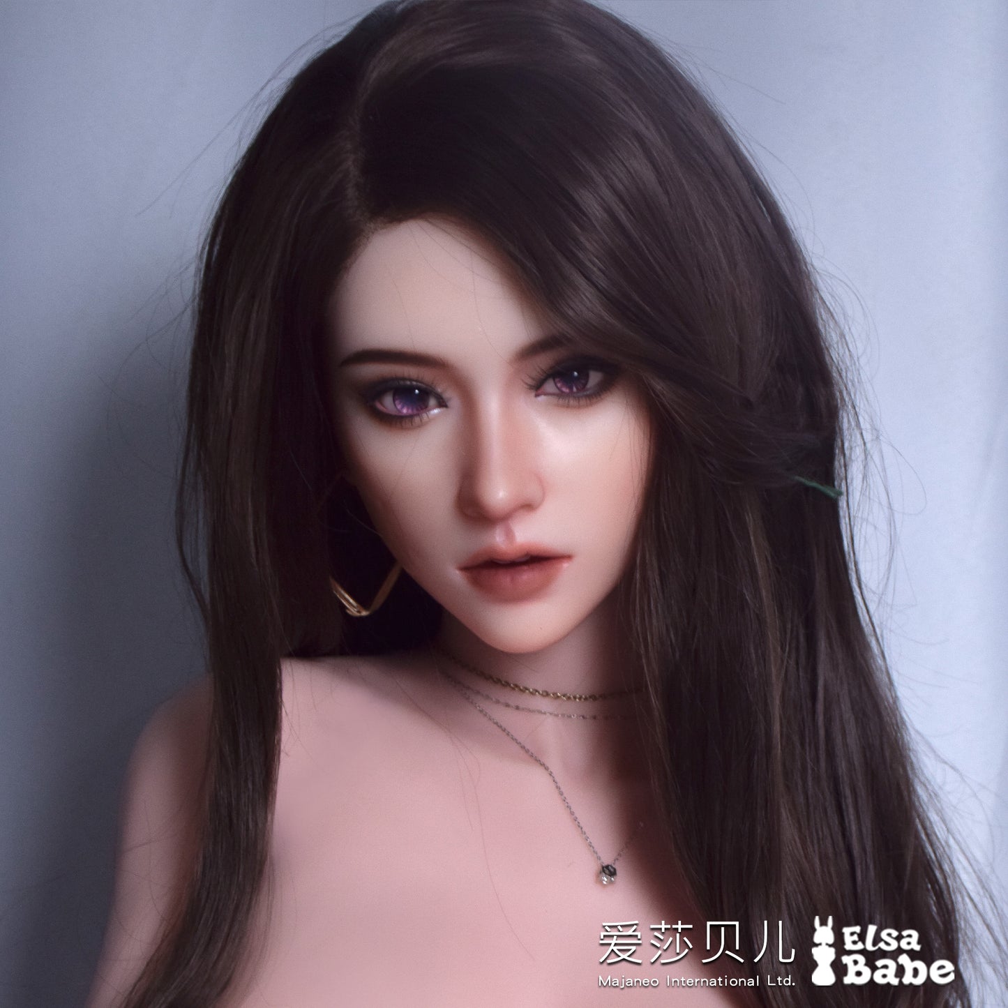 ElsaBabe 165cm Realistic ACG Doll Platinum Silicone Love Doll Adult Toy With Metal Skeleton, Iwai Yuzuki