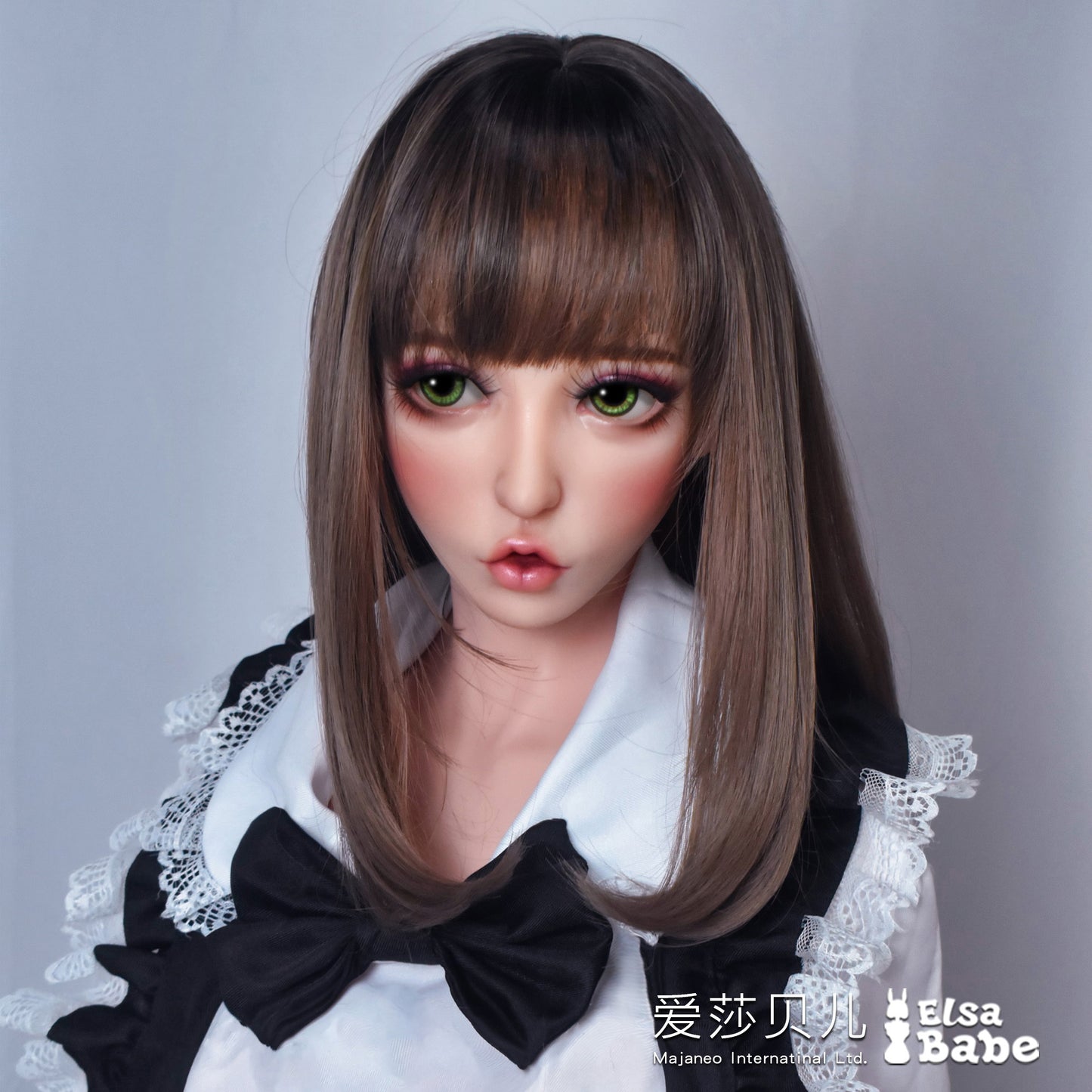 ElsaBabe 70cm Torso ACG Doll Platinum Silicone Love Doll Adult Toy With Metal Skeleton, Nagasawa Satone