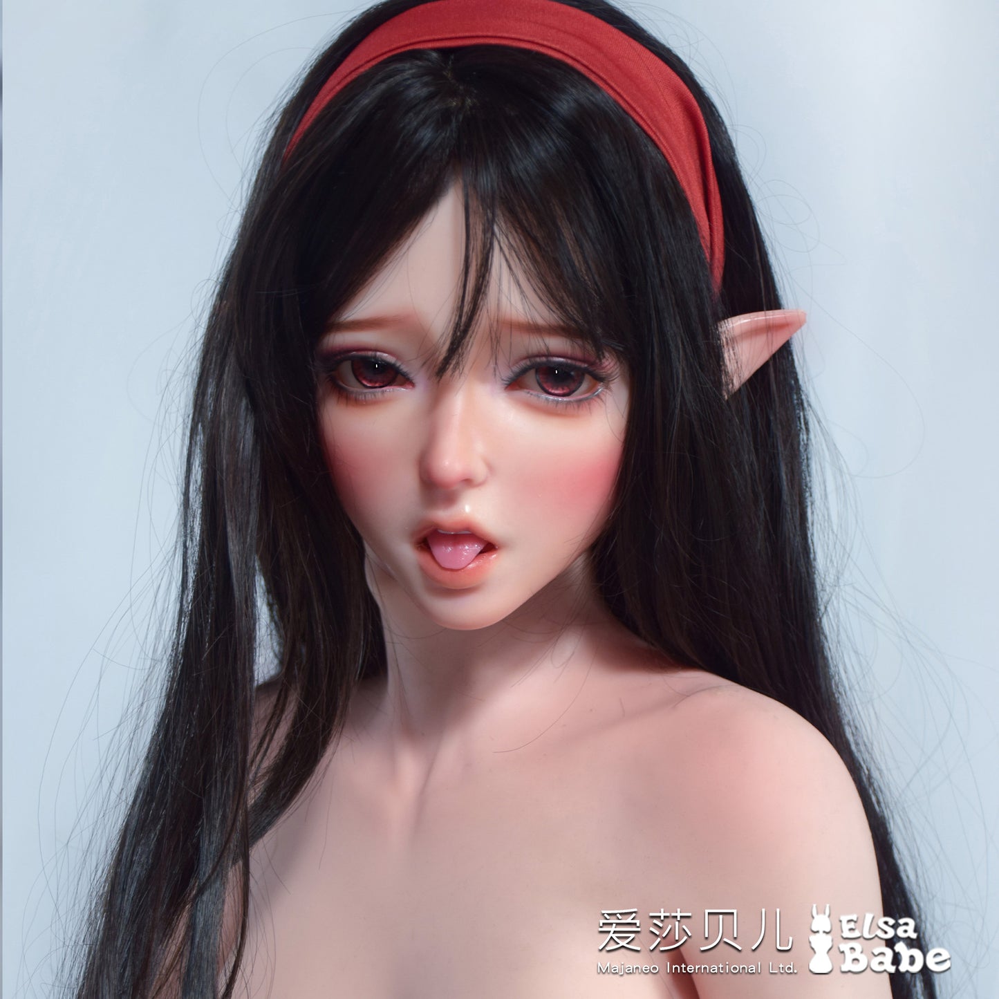 ElsaBabe 70cm Torso ACG Doll Platinum Silicone Love Doll Adult Toy With Metal Skeleton, Sakuma Hanasaki