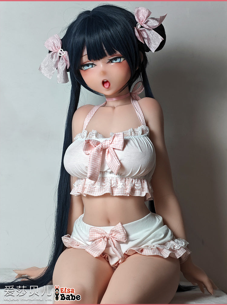 ElsaBabe 148 cm Anime-Puppe Platin-Silikon-Sexpuppe Erotisches Spielzeug mit Metallskelett, Furukawa Natsuki
