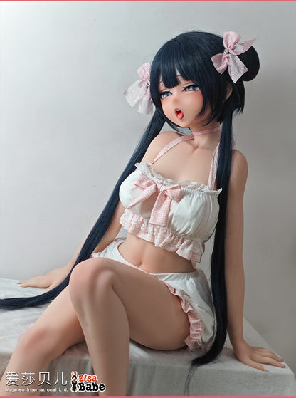ElsaBabe 148 cm Anime-Puppe Platin-Silikon-Sexpuppe Erotisches Spielzeug mit Metallskelett, Furukawa Natsuki