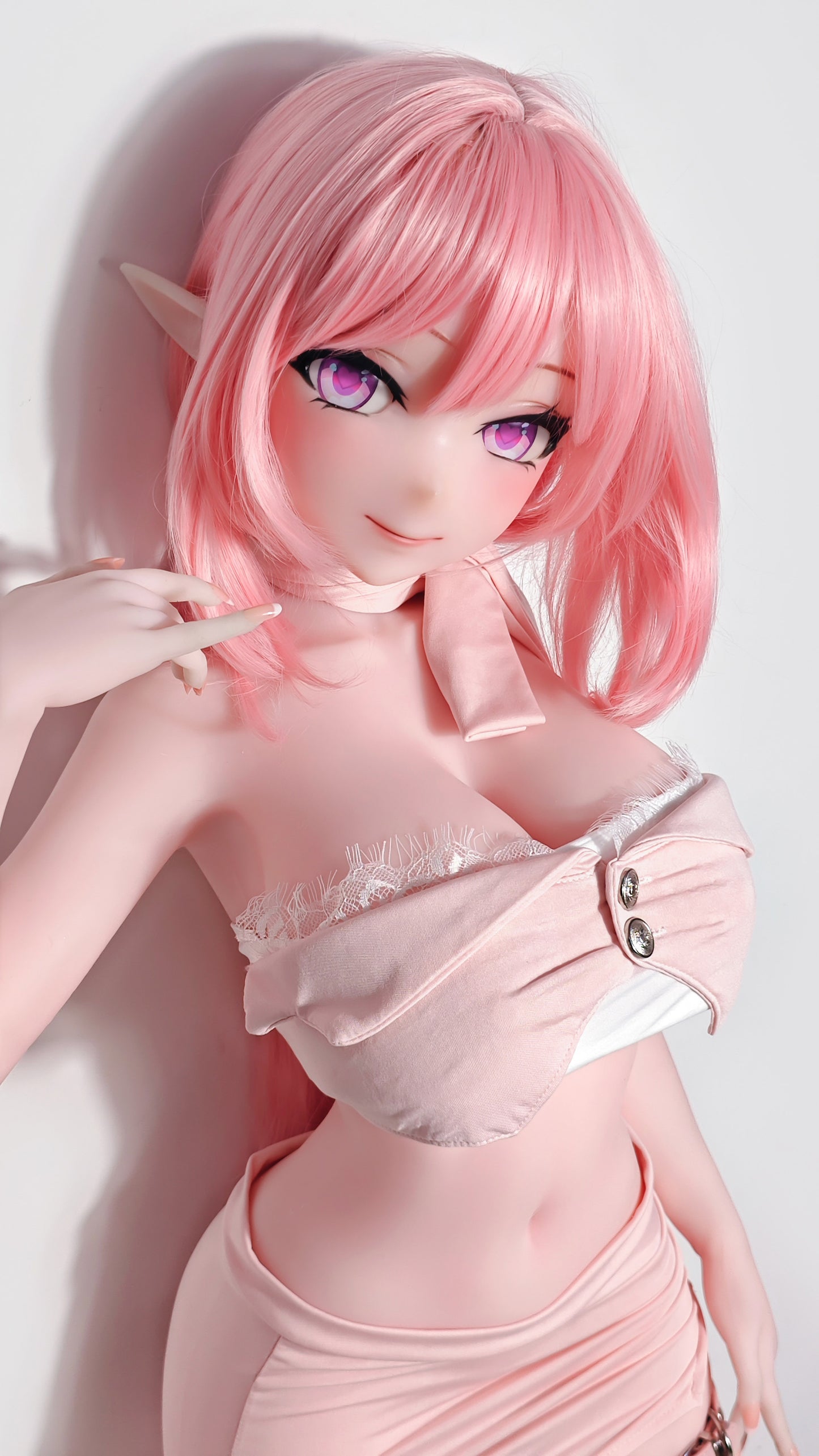 ElsaBabe 148 cm Anime-Puppe Platin-Silikon-Sexpuppe Erotisches Spielzeug mit Metallskelett, Furukawa Natsuki