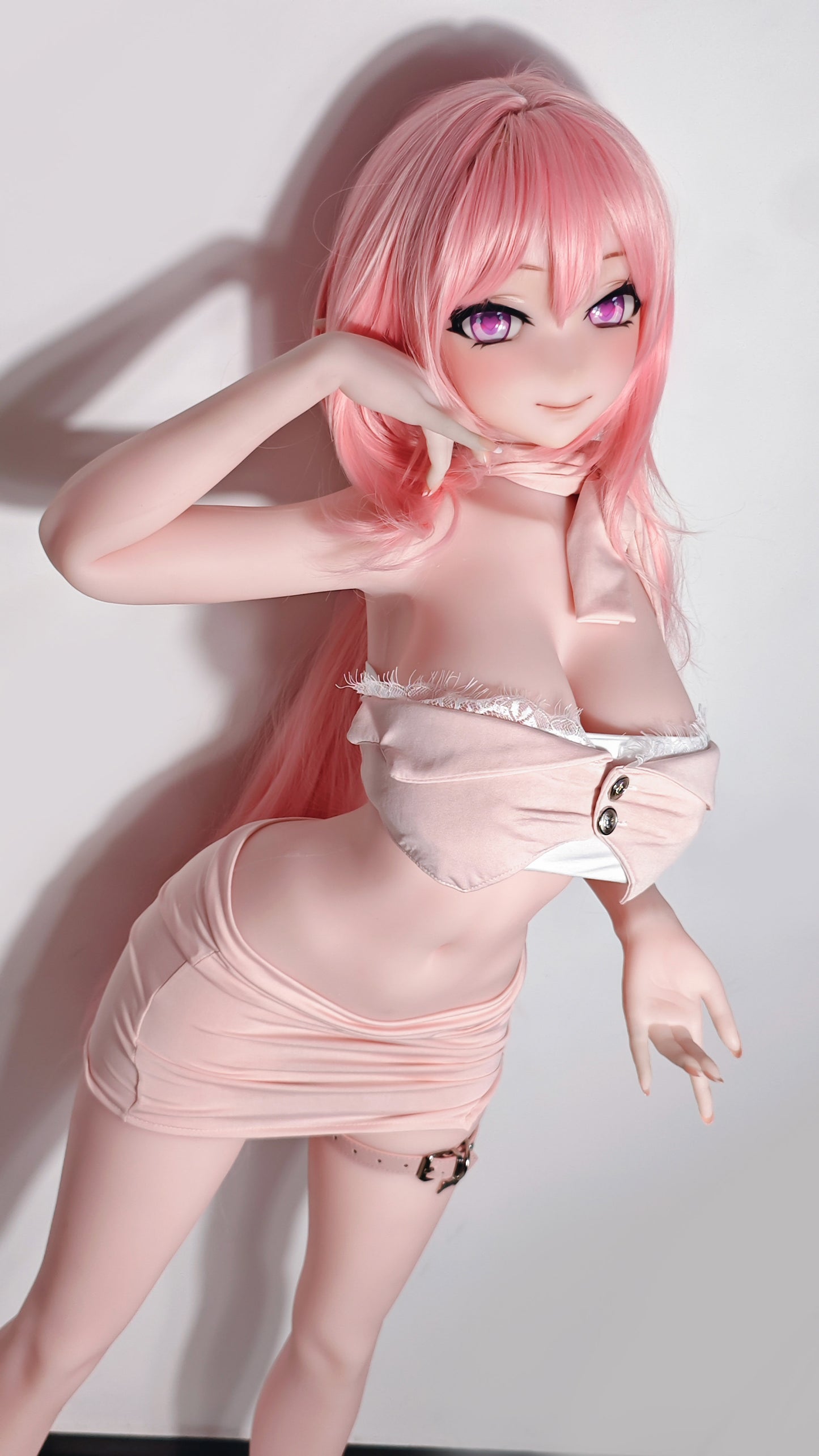 ElsaBabe 148 cm Anime-Puppe Platin-Silikon-Sexpuppe Erotisches Spielzeug mit Metallskelett, Furukawa Natsuki