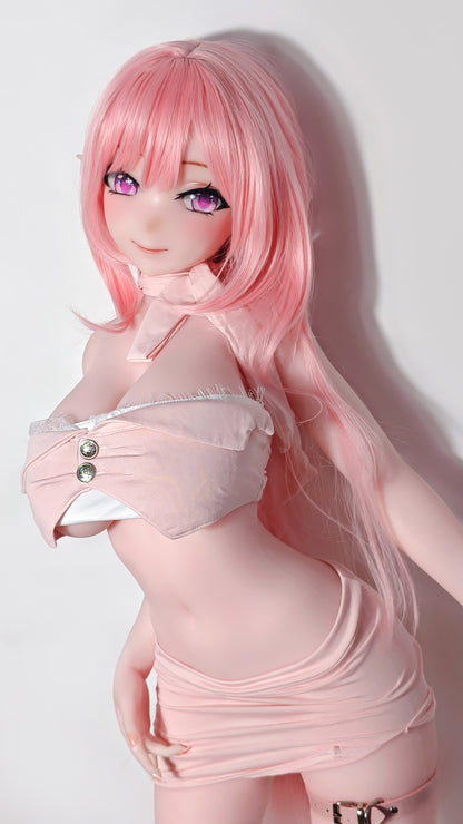 ElsaBabe 148 cm Anime-Puppe Platin-Silikon-Sexpuppe Erotisches Spielzeug mit Metallskelett, Furukawa Natsuki