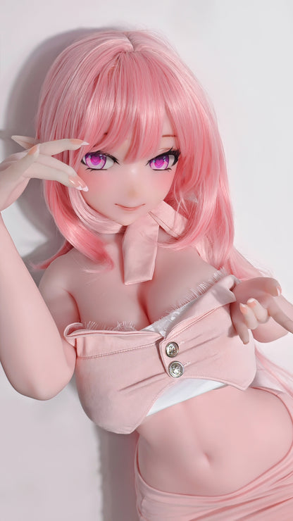 ElsaBabe 148 cm Anime-Puppe Platin-Silikon-Sexpuppe Erotisches Spielzeug mit Metallskelett, Furukawa Natsuki