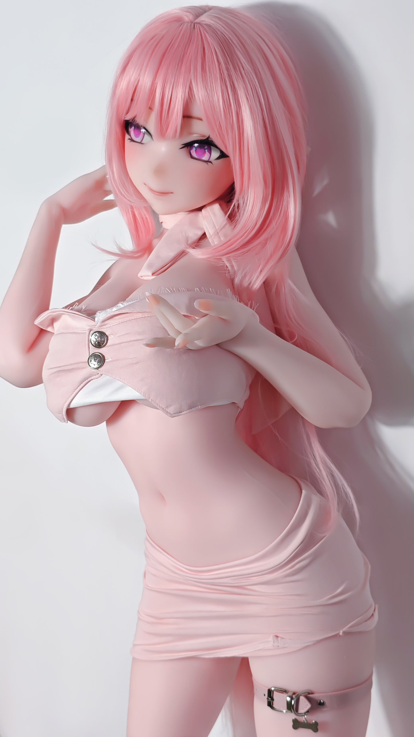 ElsaBabe 148 cm Anime-Puppe Platin-Silikon-Sexpuppe Erotisches Spielzeug mit Metallskelett, Furukawa Natsuki