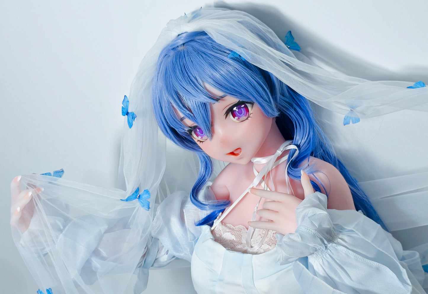 ElsaBabe 148 cm Anime-Puppe Platin-Silikon-Sexpuppe Erotisches Spielzeug mit Metallskelett, Furukawa Natsuki