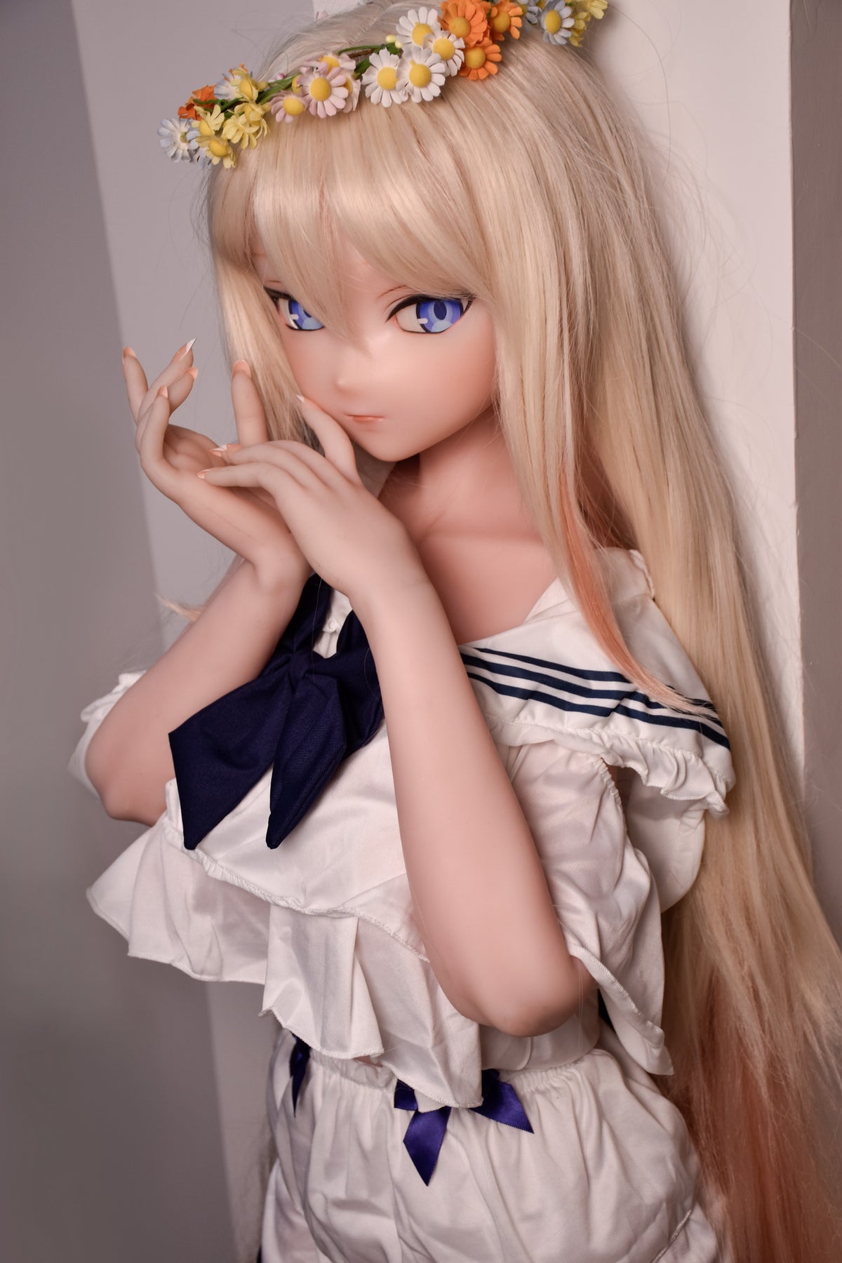 ElsaBabe 148 cm Anime-Puppe Platin-Silikon-Sexpuppe Erotisches Spielzeug mit Metallskelett, Furukawa Natsuki