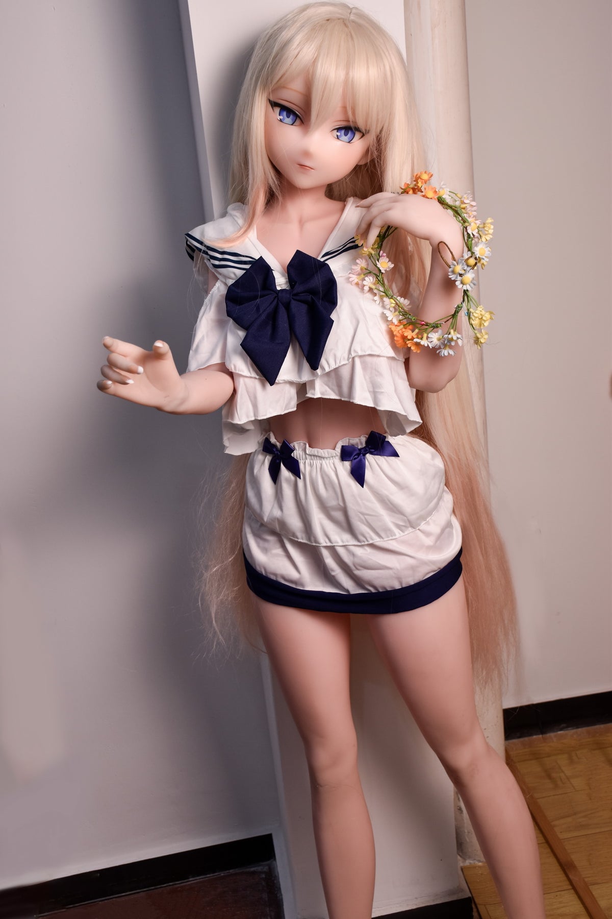 ElsaBabe 148 cm Anime-Puppe Platin-Silikon-Sexpuppe Erotisches Spielzeug mit Metallskelett, Furukawa Natsuki