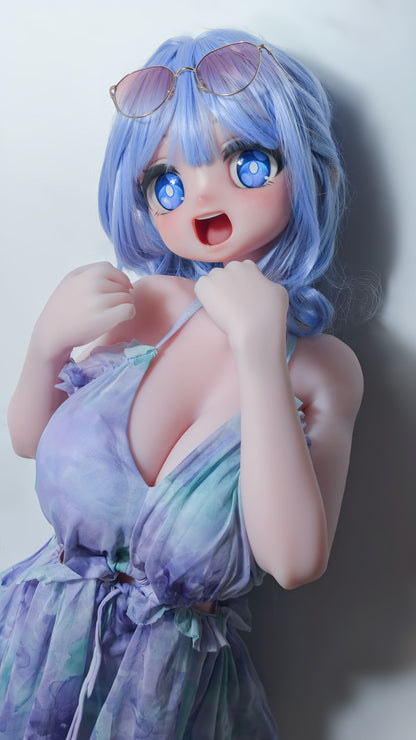 ElsaBabe 148 cm Anime-Puppe Platin-Silikon-Sexpuppe Erotisches Spielzeug mit Metallskelett, Furukawa Natsuki