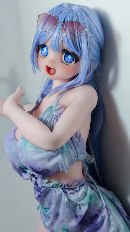 ElsaBabe 148 cm Anime-Puppe Platin-Silikon-Sexpuppe Erotisches Spielzeug mit Metallskelett, Furukawa Natsuki