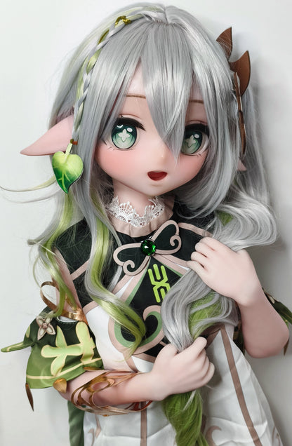 ElsaBabe 148 cm Anime-Puppe Platin-Silikon-Sexpuppe Erotisches Spielzeug mit Metallskelett, Furukawa Natsuki