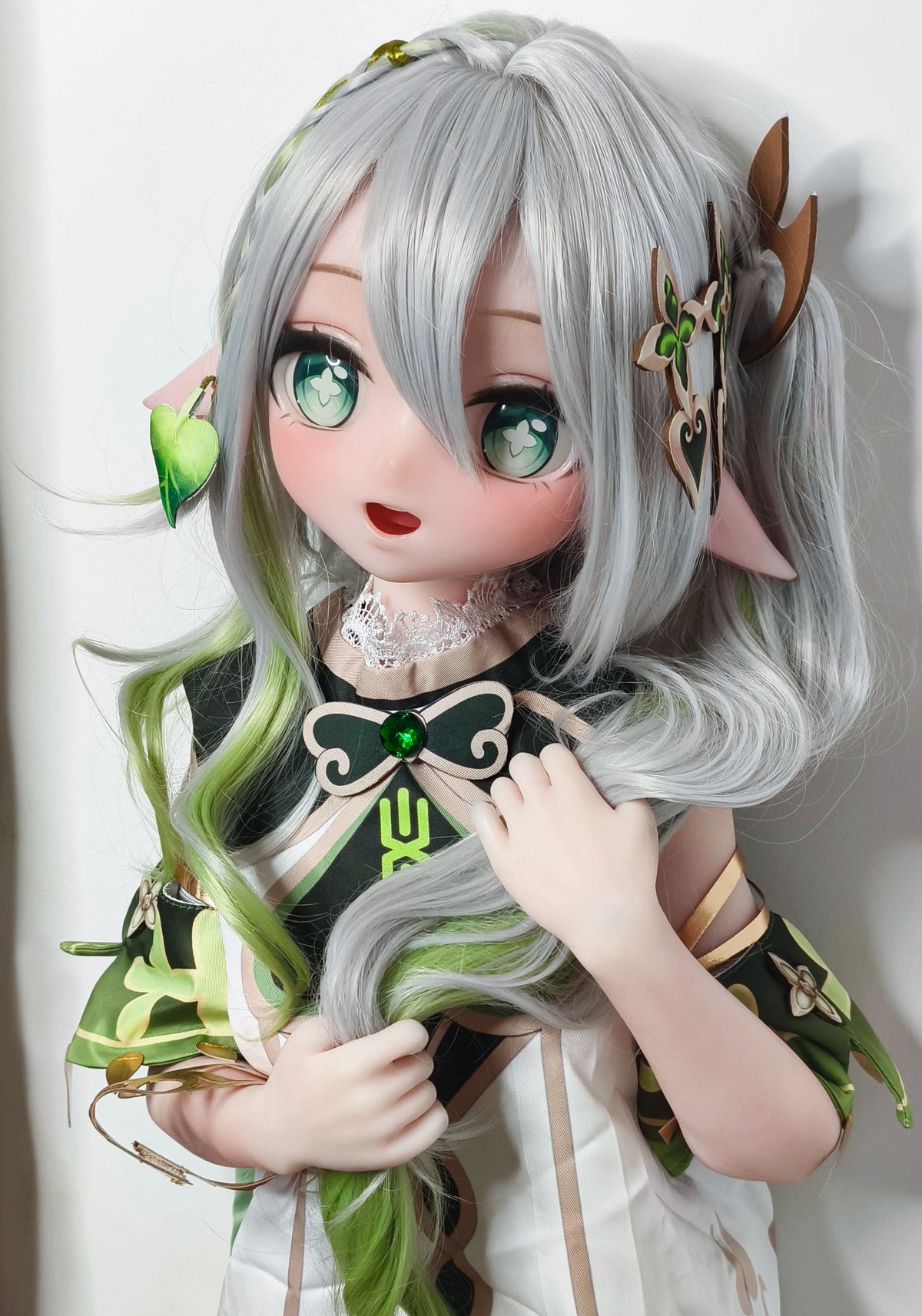 ElsaBabe 148 cm Anime-Puppe Platin-Silikon-Sexpuppe Erotisches Spielzeug mit Metallskelett, Furukawa Natsuki