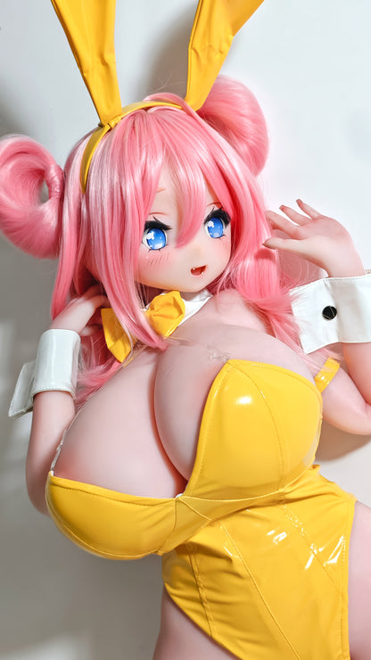 ElsaBabe 148 cm Anime-Puppe Platin-Silikon-Sexpuppe Erotisches Spielzeug mit Metallskelett, Furukawa Natsuki