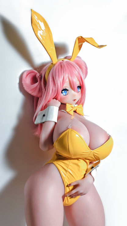 ElsaBabe 148 cm Anime-Puppe Platin-Silikon-Sexpuppe Erotisches Spielzeug mit Metallskelett, Furukawa Natsuki