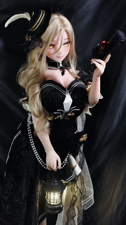ElsaBabe 148 cm Anime-Puppe Platin-Silikon-Sexpuppe Erotisches Spielzeug mit Metallskelett, Furukawa Natsuki