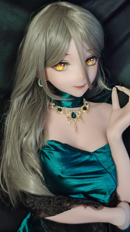 ElsaBabe 148 cm Anime-Puppe Platin-Silikon-Sexpuppe Erotisches Spielzeug mit Metallskelett, Furukawa Natsuki
