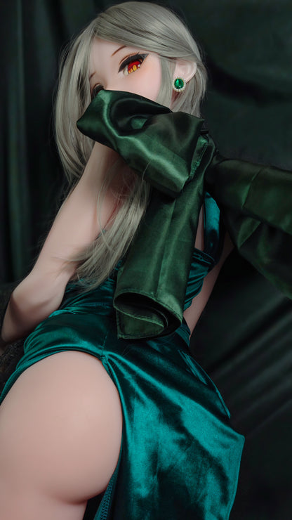 ElsaBabe 148 cm Anime-Puppe Platin-Silikon-Sexpuppe Erotisches Spielzeug mit Metallskelett, Furukawa Natsuki