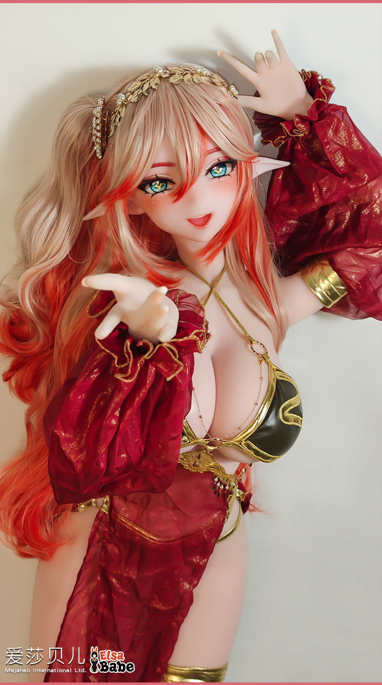 ElsaBabe 148 cm Anime-Puppe Platin-Silikon-Sexpuppe Erotisches Spielzeug mit Metallskelett, Furukawa Natsuki