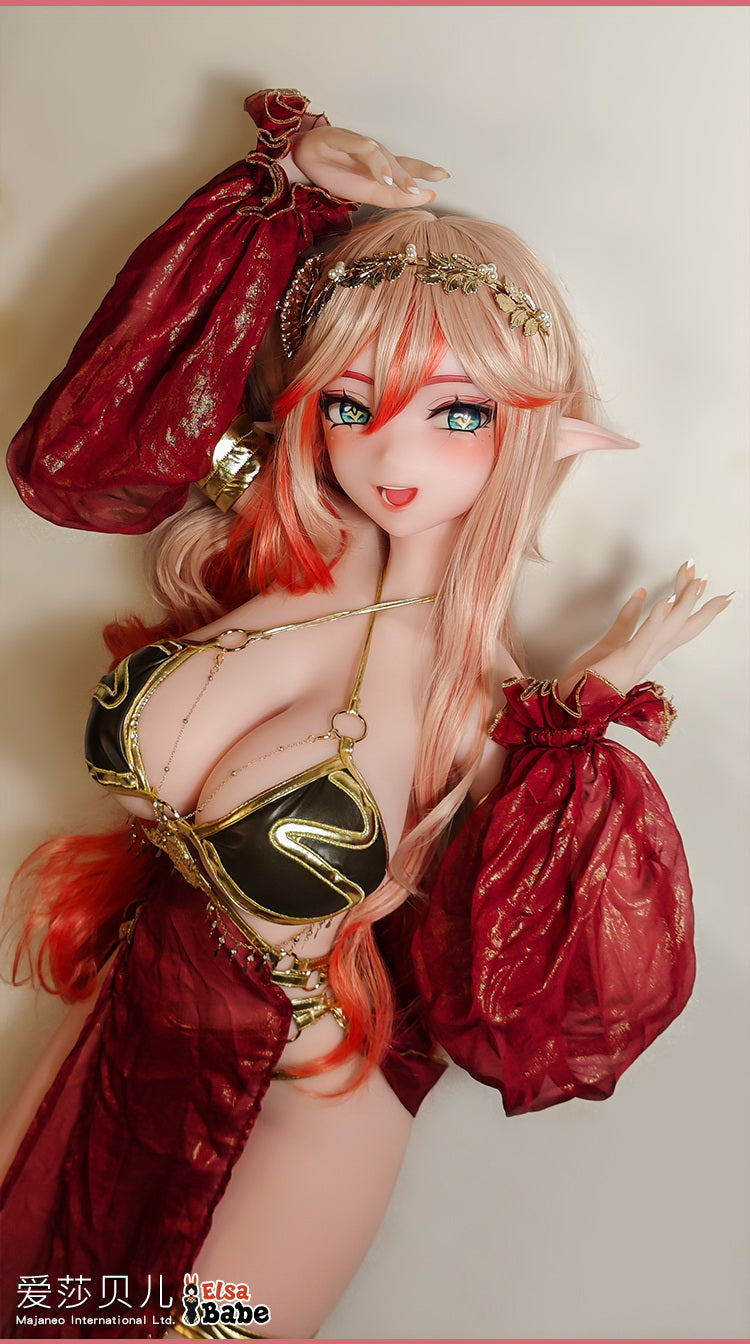 ElsaBabe 148 cm Anime-Puppe Platin-Silikon-Sexpuppe Erotisches Spielzeug mit Metallskelett, Furukawa Natsuki