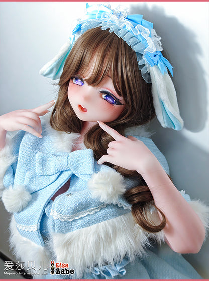 ElsaBabe 148 cm Anime-Puppe Platin-Silikon-Sexpuppe Erotisches Spielzeug mit Metallskelett, Furukawa Natsuki