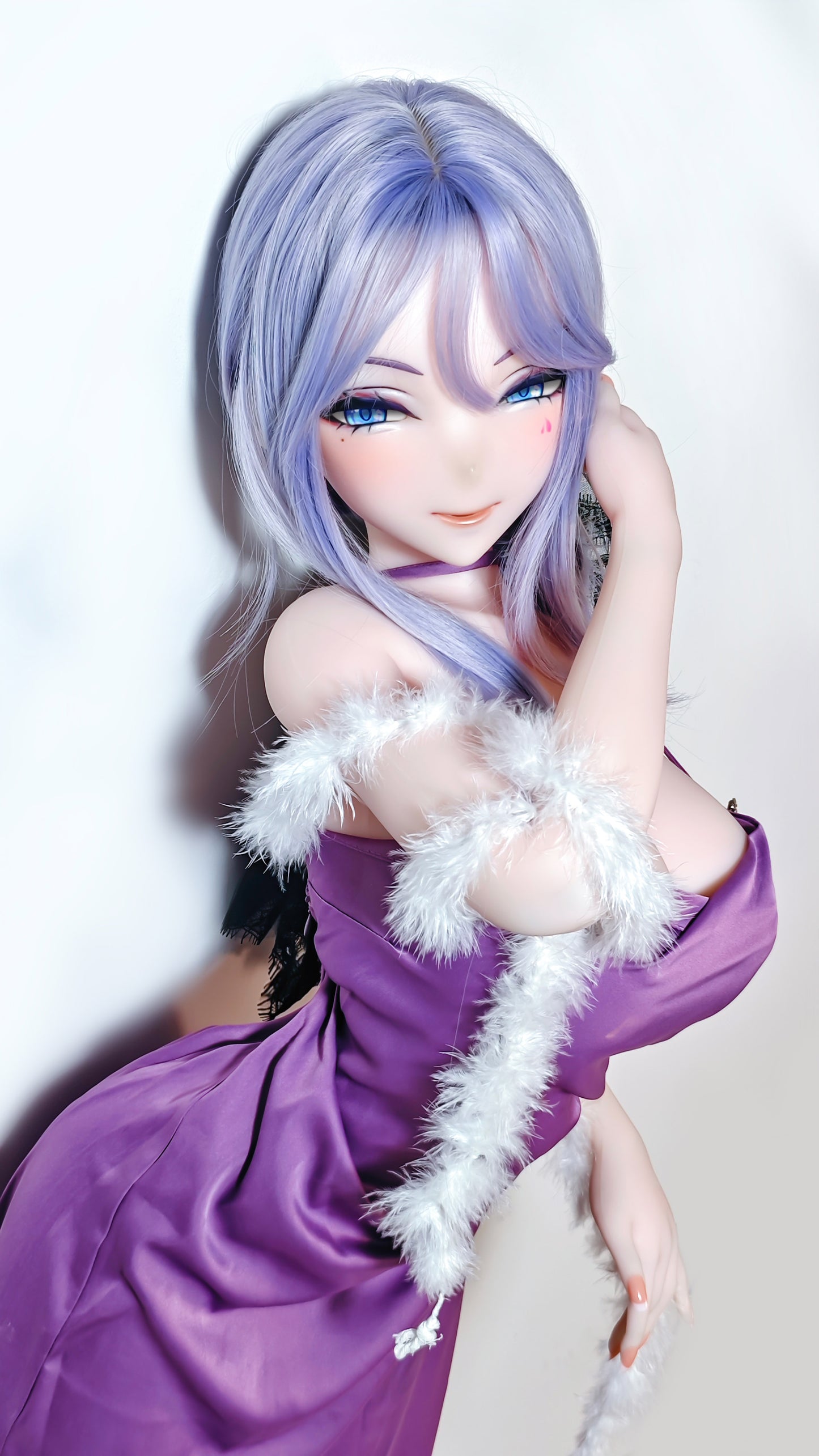 ElsaBabe 148 cm Anime-Puppe Platin-Silikon-Sexpuppe Erotisches Spielzeug mit Metallskelett, Furukawa Natsuki