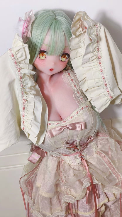 ElsaBabe 148 cm Anime-Puppe Platin-Silikon-Sexpuppe Erotisches Spielzeug mit Metallskelett, Furukawa Natsuki