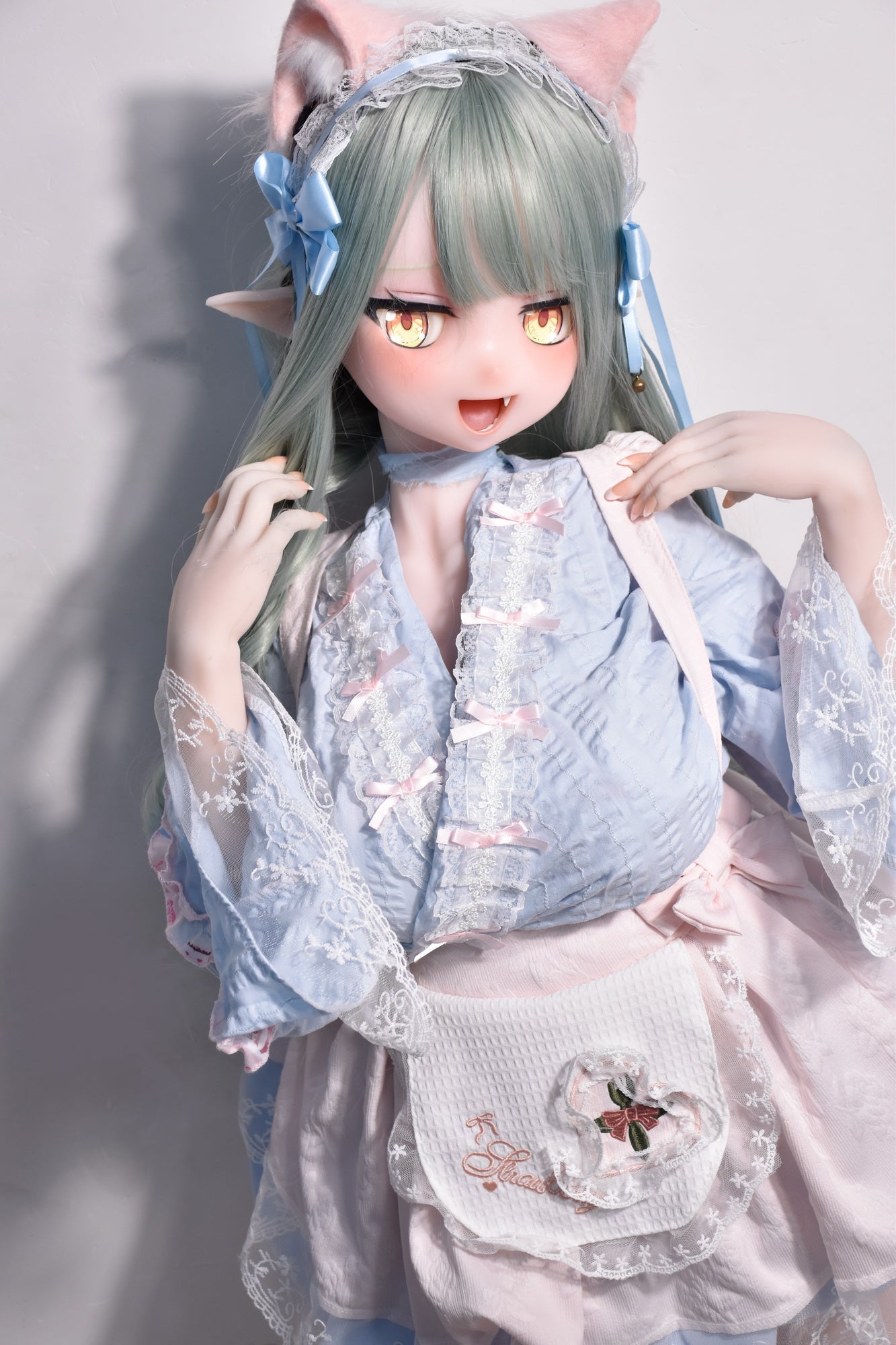 ElsaBabe 148 cm Anime-Puppe Platin-Silikon-Sexpuppe Erotisches Spielzeug mit Metallskelett, Furukawa Natsuki