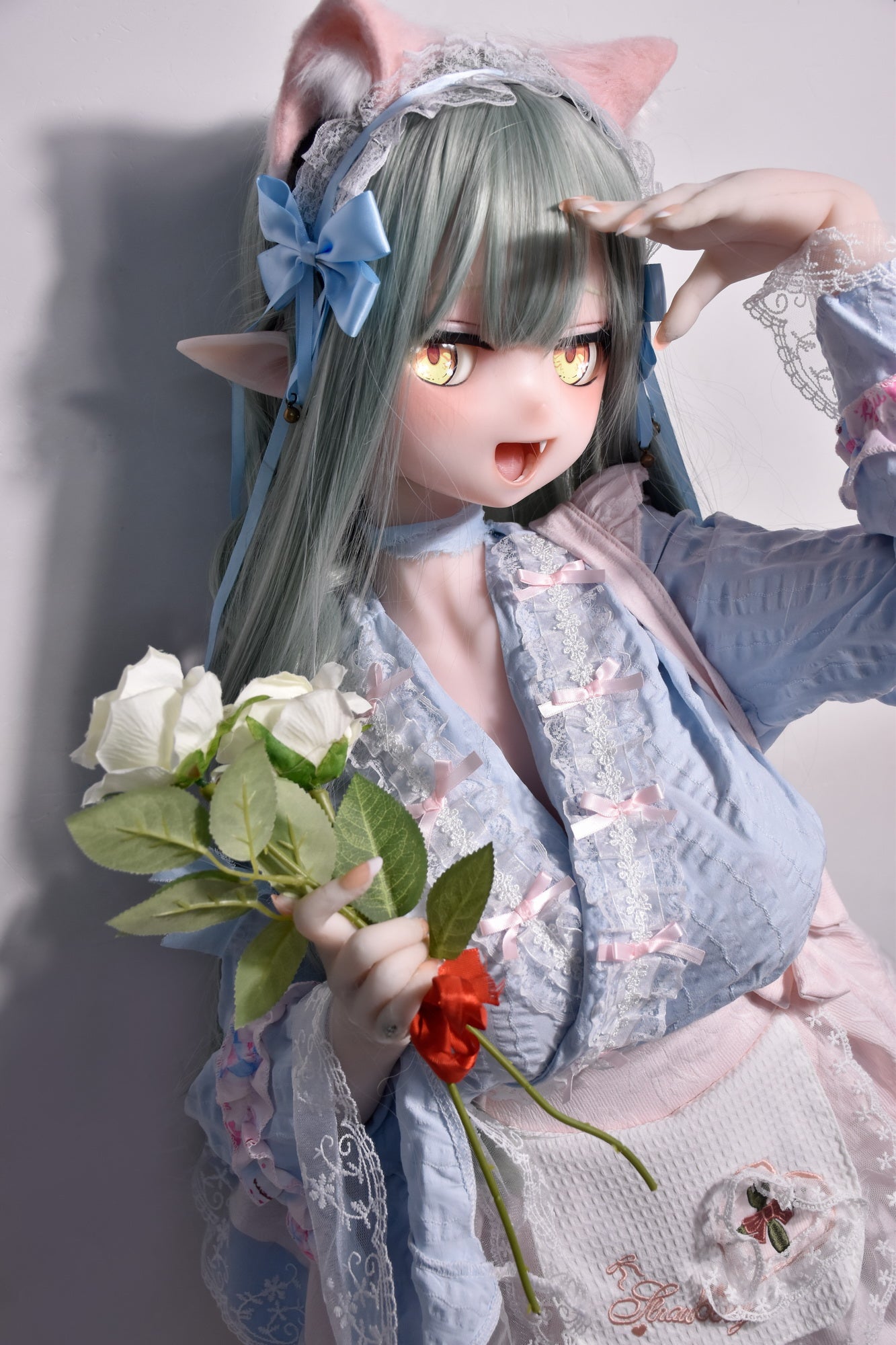 ElsaBabe 148 cm Anime-Puppe Platin-Silikon-Sexpuppe Erotisches Spielzeug mit Metallskelett, Furukawa Natsuki