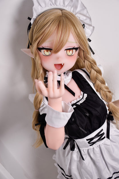 ElsaBabe 148 cm Anime-Puppe Platin-Silikon-Sexpuppe Erotisches Spielzeug mit Metallskelett, Furukawa Natsuki