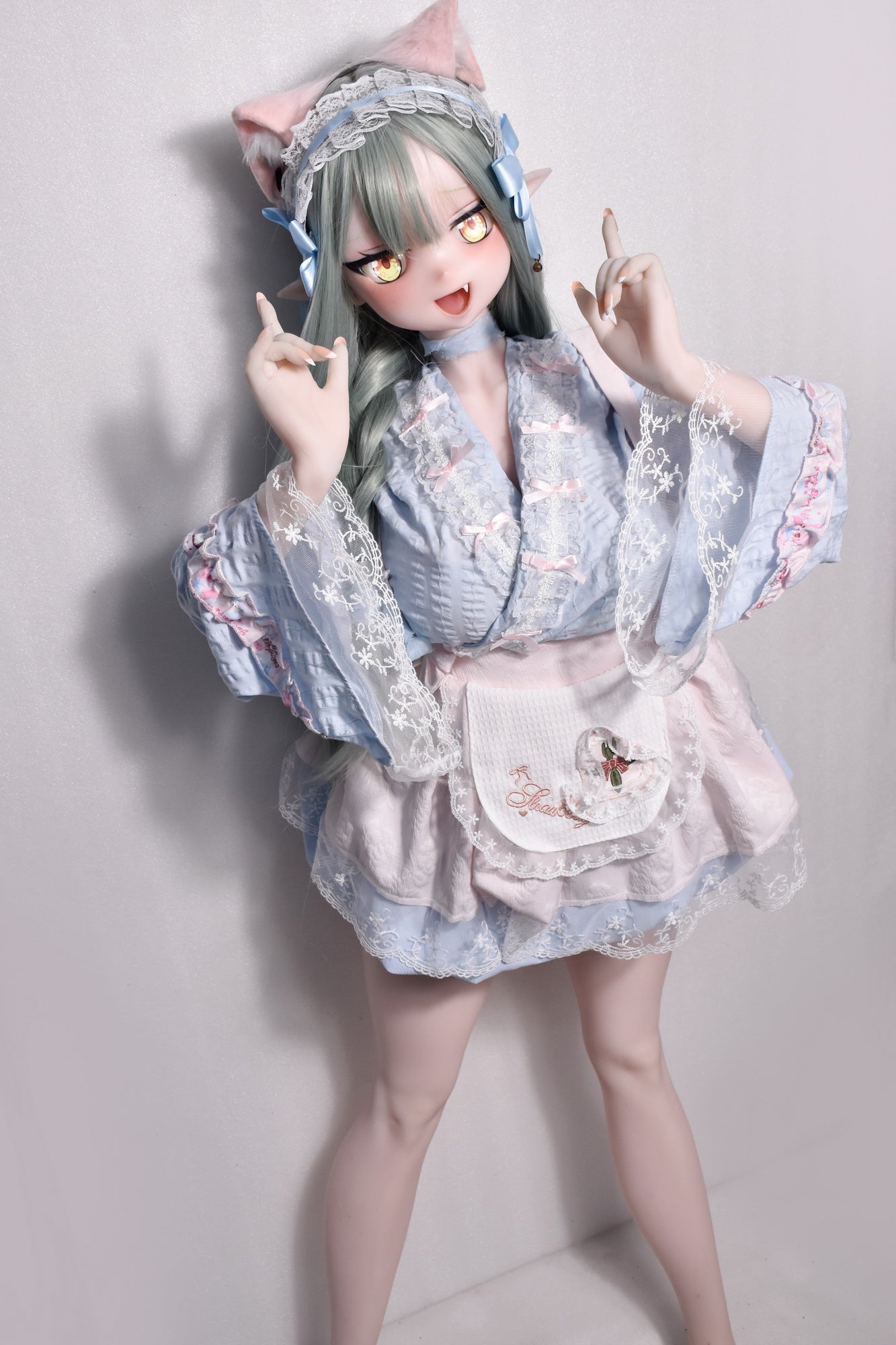 ElsaBabe 148 cm Anime-Puppe Platin-Silikon-Sexpuppe Erotisches Spielzeug mit Metallskelett, Furukawa Natsuki
