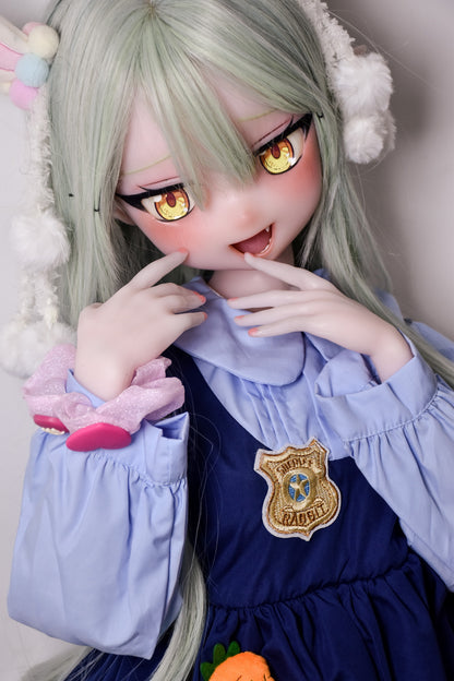 ElsaBabe 148 cm Anime-Puppe Platin-Silikon-Sexpuppe Erotisches Spielzeug mit Metallskelett, Furukawa Natsuki
