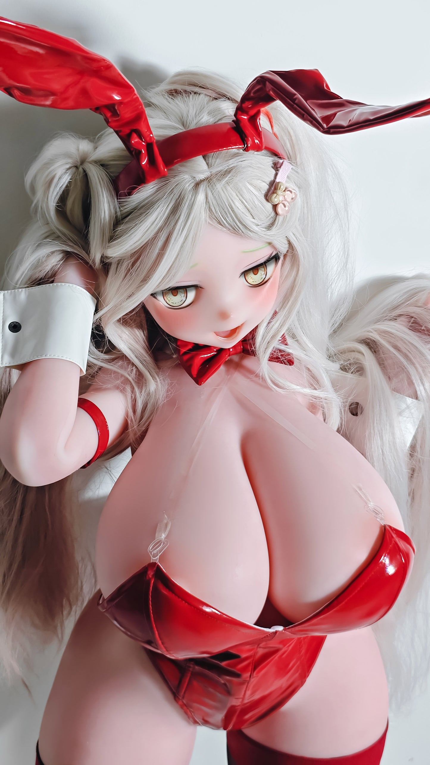 ElsaBabe 148 cm Anime-Puppe Platin-Silikon-Sexpuppe Erotisches Spielzeug mit Metallskelett, Furukawa Natsuki
