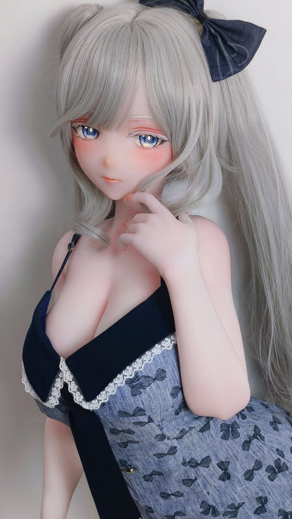 ElsaBabe 148 cm Anime-Puppe Platin-Silikon-Sexpuppe Erotisches Spielzeug mit Metallskelett, Furukawa Natsuki